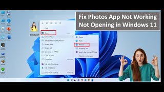 How to Fix Photos App Not Working Not Opening in Windows 11 [upl. by Dunlavy444]