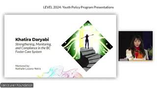 Khatira Daryabi  LEVEL 2024 Youth Policy Program Presentations [upl. by Mide648]