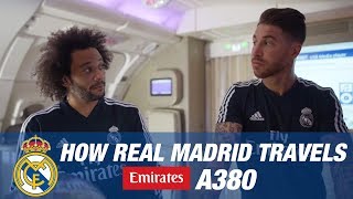 MARCELO BALE RAMOS and their teammates  FUNNY MOMENTS Emirates A380 [upl. by Ostler]