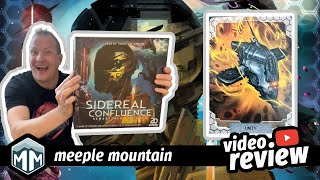 Play as the Unity Species in Sidereal Confluence  Boardgame Brody [upl. by Suhcnip401]