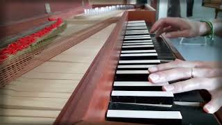 Melody of the day 26 07 2024 by Svetlana Rodionova improvisation on klavikord [upl. by Hueston]