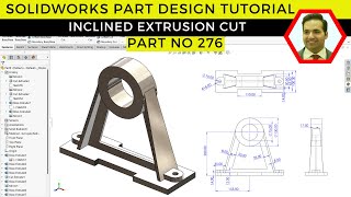 SolidWorks Part Design Tutorial Simple amp Advanced Techniques Explained  Part No 276 [upl. by Nas471]