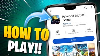 How To Play Palworld Game in Android Mobile 🔥 2024 [upl. by Ttergram]