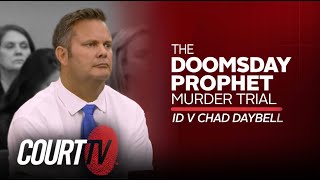 LIVE ID v Chad Daybell Day 5  Doomsday Prophet Murder Trial  COURT TV [upl. by Onileba659]