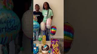 KEDESHA oldest set of twins celebrated their birthdays 🎂 kedeshapowell kedeshakidsandfamily [upl. by Shreve]