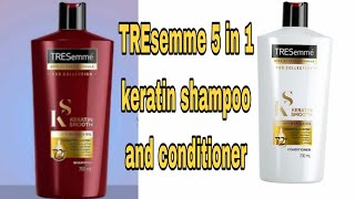 Tresemme karatin shampoo and conditioner review  tresemme shampoo price in Bangladeshtresemme [upl. by Suidaht]