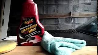 Meguiars deep crystal carnauba wax vs mothers ultimate Brazilian carnauba wax [upl. by Enylrac401]