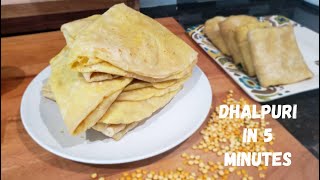 The Softest Dhalpuri In 5 Minutes quarantineeats stayhome  Episode 209 [upl. by Eissolf]