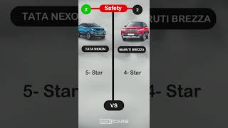 Maruti Brezza VS Tata Nexon  Comparison [upl. by Sirdna341]