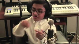 12yrold NRI kid with disability rap like Eminem and nailed it [upl. by Reyam]