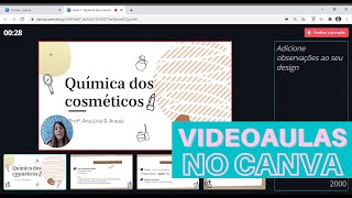 Como gravar uma videoaula pelo Canva  Você só dá aula [upl. by Seward589]