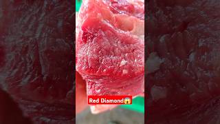 Fatty amp Red Pork in a Diamond Shape newsong song bollywood kaash amazing pork meat shorts [upl. by Crissie217]