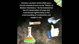 Revolutionary Chemist Antoine Lavoisier  Science History Explained Chemistry 🌟 🧠 ✨️ [upl. by Marilin]