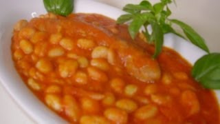 Fagioli con sugo di salsiccia [upl. by Anined]