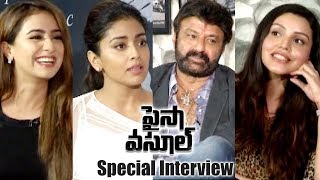 Paisa Vasool Movie Team Special Interview  Balakrishna Puri Jagannadh Shriya Saran [upl. by Ioj]