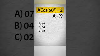 Trigonometry mcq  Class10math trigonometry trigonometryclass10 class10maths shorts ceemath [upl. by Benetta]