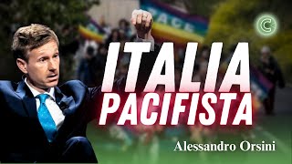 Italia Pacifista  Alessandro Orsini [upl. by Noruq]