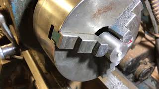 Part 5 Parting and Facing using a Boxford lathe [upl. by Baillie710]