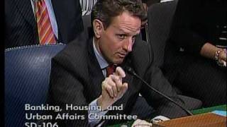 Questioning Geithner on Financial Rescue Proposal 02102009 [upl. by Mortimer]