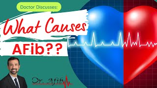 Doctor Explains what Causes Atrial Fibrillation  Doctor AFib [upl. by Aicinad]