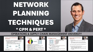 Network planning techniques Critical Path Method CPM amp Project Evaluation Review Technique PERT [upl. by Mcleroy487]