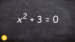 How to solve a quadratic equation when b0  Free Math Help  solve [upl. by Feodor393]