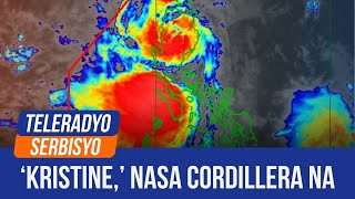 ‘Kristine’ now in Cordillera region 16 areas under signal no 3 PAGASA  Kabayan 24 October 2024 [upl. by Virg477]