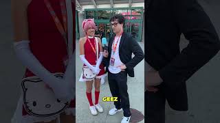 Meeting Amy from Sonic the Hedgehog at Comic Con [upl. by Camala]