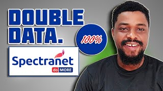 How to Get Spectranet Double Data  100 Bonus [upl. by Perpetua802]