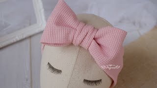 Quick DIY Crafts  Making Baby Bow Headbands at Home [upl. by Etteuqal538]