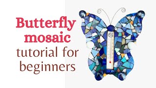 Mosaic tutorial  DIY butterfly mosaic set [upl. by Natalya475]