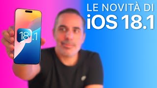 iOS 181 ORA DISPONIBILE  Tutte le Novità [upl. by Rupert]