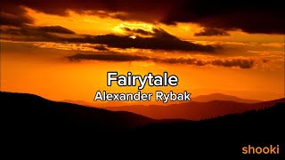 Alexander Rybak  Fairytale Lyrics [upl. by Waltner]