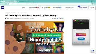 Crunchyroll Premium Cookies  Updats Hourly [upl. by Galvin27]