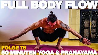 🧘‍♂️50 Minuten Full Body Yoga Flow Mit Atemmeditation [upl. by Gladstone]