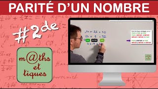 Déterminer la parité dun nombre 2  Seconde [upl. by Candace807]