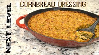 Cornbread Dressing to the Next Level  Thanksgiving Dressing  Stuffing [upl. by Rodrigo]