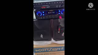 KONZERT KCS212 with PLATINUM JUNIOR 2 soundDemo [upl. by Ecyle]