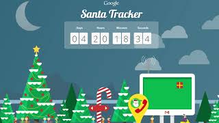 Google Santa Tracker Music 2012 [upl. by Huai897]