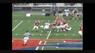 2010 Dominick DeLucia Pittsford Panthers Football Highlights [upl. by Anaej727]