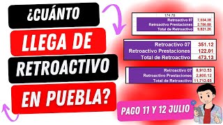 ¿CUÁNTO LLEGARÁ DE RETROACTIVO PARA TODAS LAS FIGURAS DE BÁSICA Y MEDIA SUPERIOR [upl. by Slerahc249]