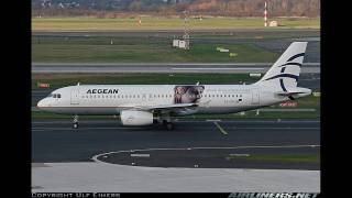 Tribute to Aegean Airlines HD [upl. by Normandy]