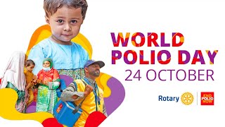 World Polio Day 2024 Rotary Pakistans Mission to End Polio for Good [upl. by Aelam]