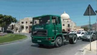 MALTA TRUCKS LORRIES MAY 2011 [upl. by Ainex]