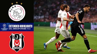 Ajax vs Besiktas Extended Highlights  UCL Group Stage MD 2  CBS Sports Golazo [upl. by Ennovyhs]