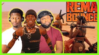 Rema  Bounce Official Music VideoBrothersReaction [upl. by Sorcha893]