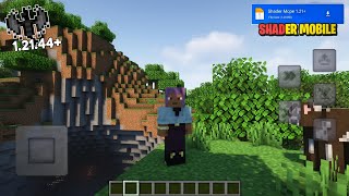 12144 Shader for Minecraft PE 💘  Shader Mcpe 121  Low End Phones No Clickbait [upl. by Eetnuahs]