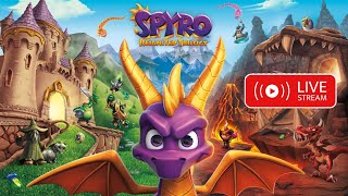 Spyro 2 Reignited Part 2 Live Stream [upl. by Ettenav]