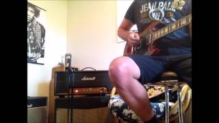 Marshall SLP 100W FULLY CRANKED ACDC  Hendrix [upl. by Sukcirdor]