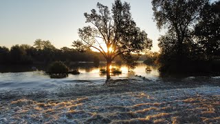 Odra  wschodnia obwodnica Wrocławia i Bartoszowice [upl. by Mlohsihc]